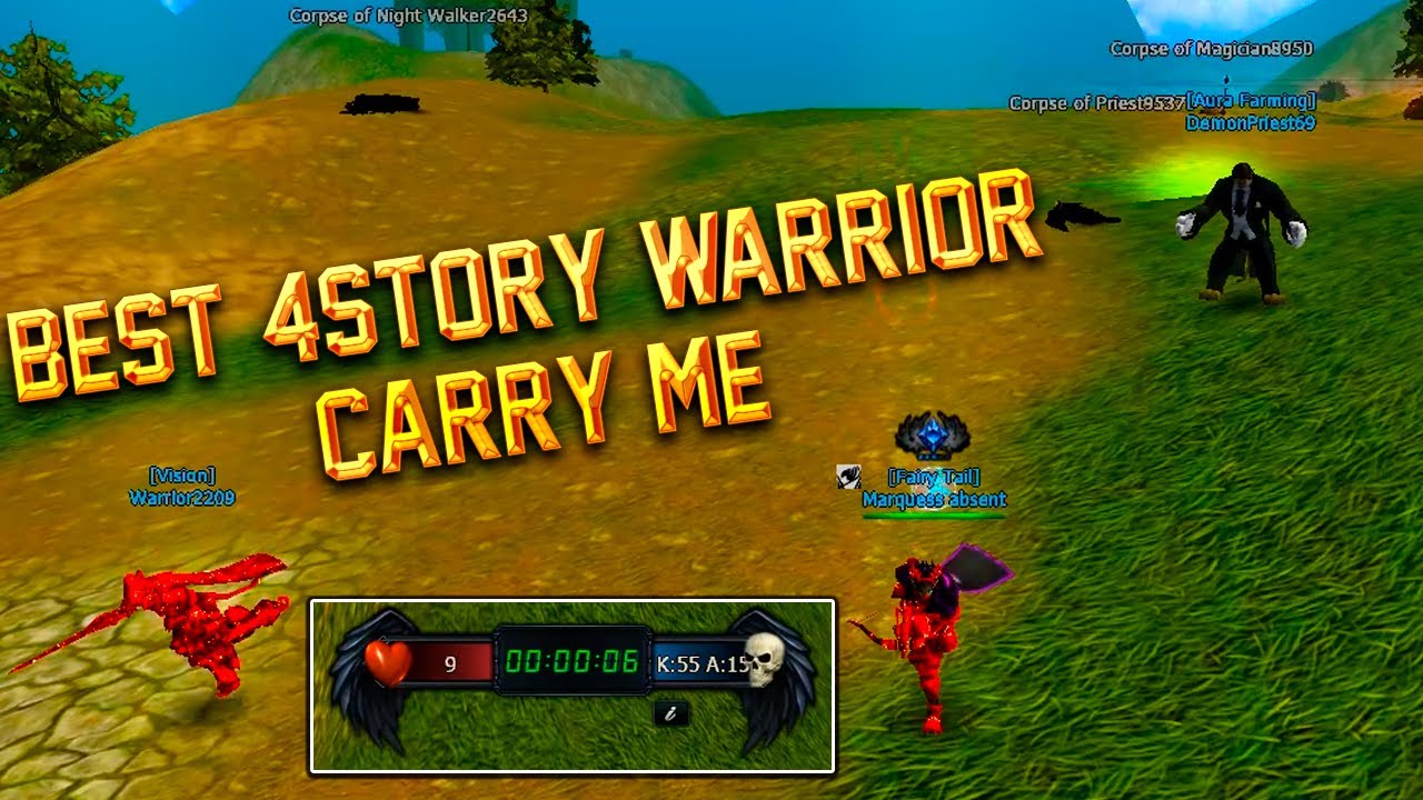Best Warrior CARRY ME In 4Story Battle Royale (Not Danitor)