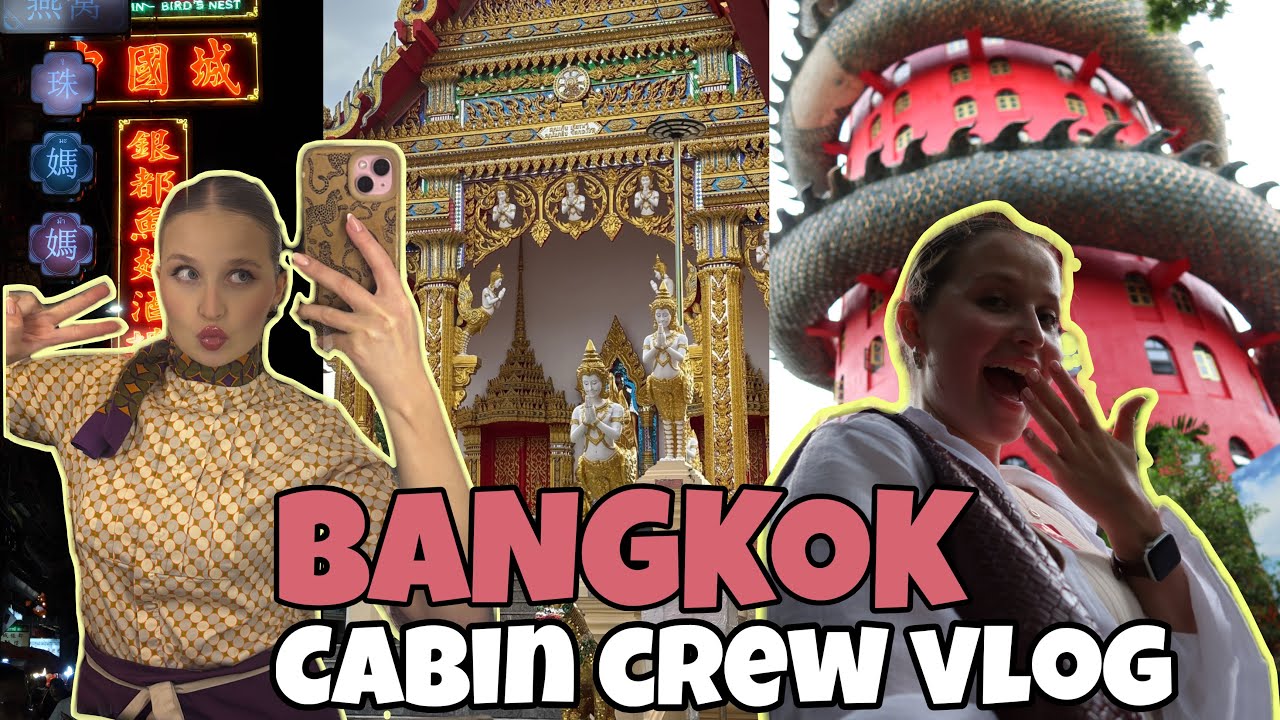 24hrs in BANGKOK: Cabin Crew Edition / massage + happy ending?