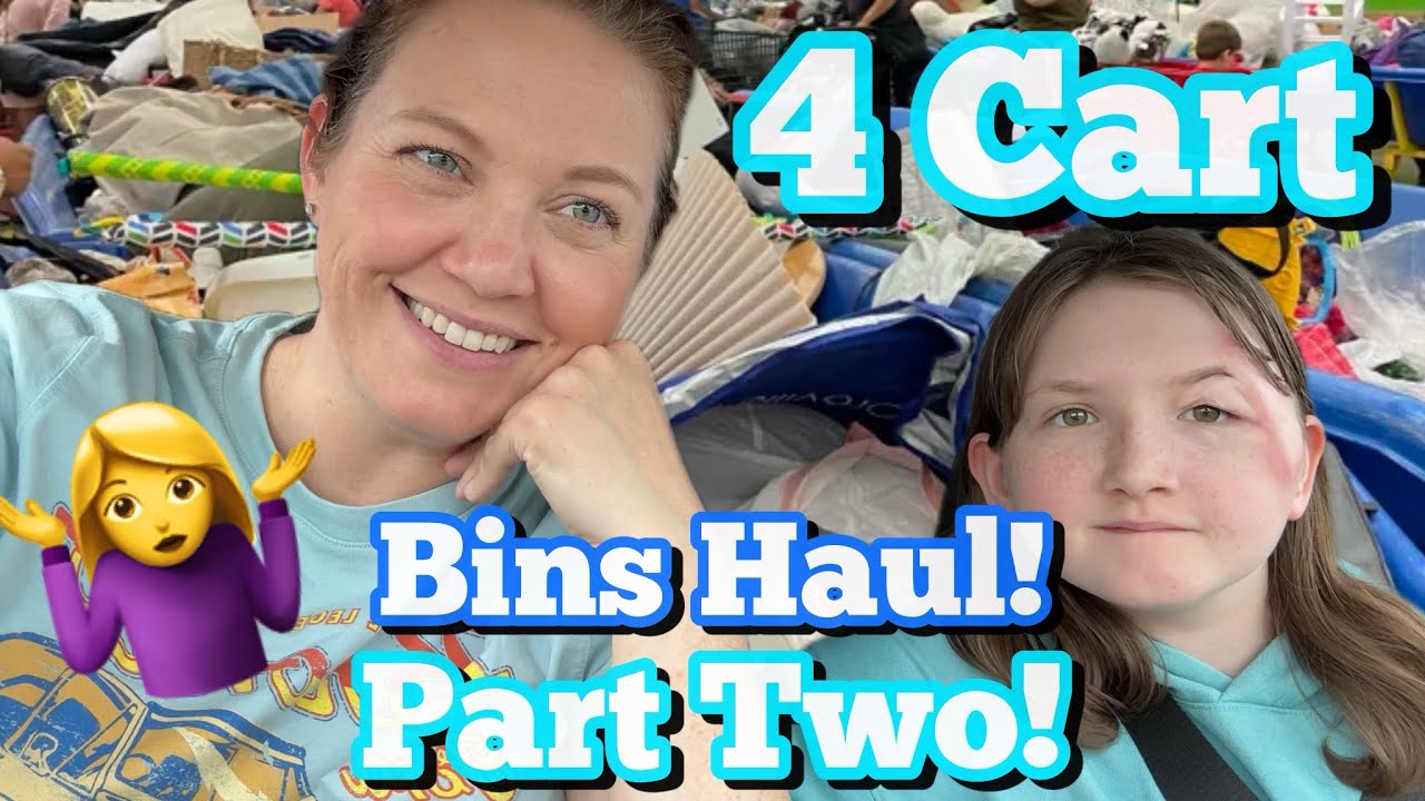 CRAZY Goodwill Bins Thrift Haul Part Two! 🛒 😱 