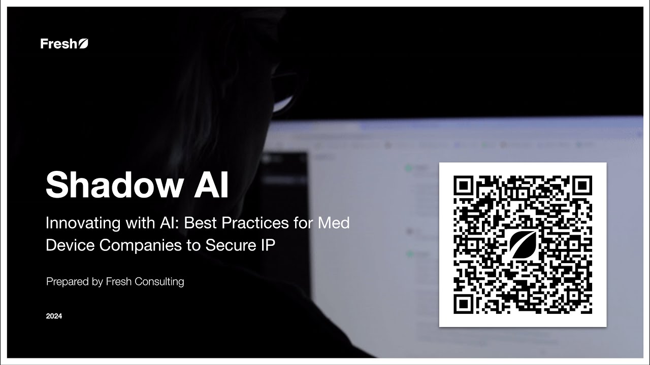 Innovating with AI: Best Practices for Med Device Companies to Secure IP
