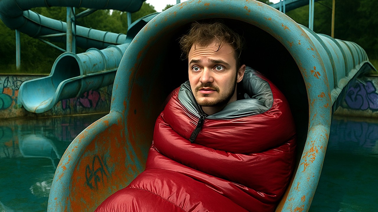 I Tried Living in an Abandoned Water Park Alone