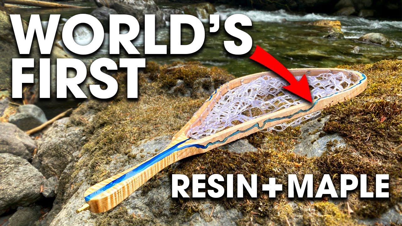 Epoxy Resin Hoop Fishing Net Build