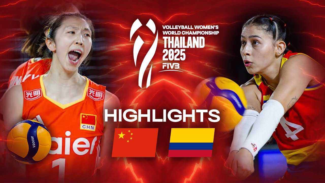 China 🇨🇳 vs. Colombia 🇨🇴 - Highlights | Women's World Championships 2025