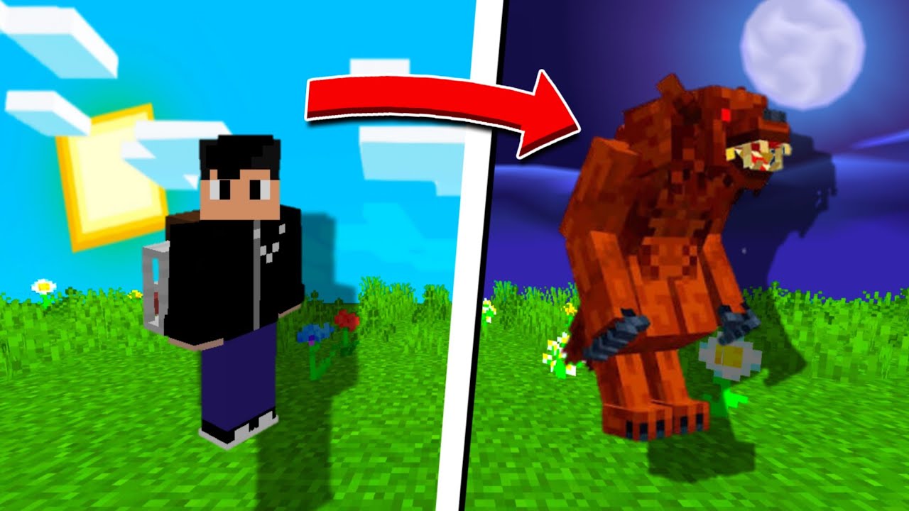 Eu me transformo em lobo em toda lua cheia 😱