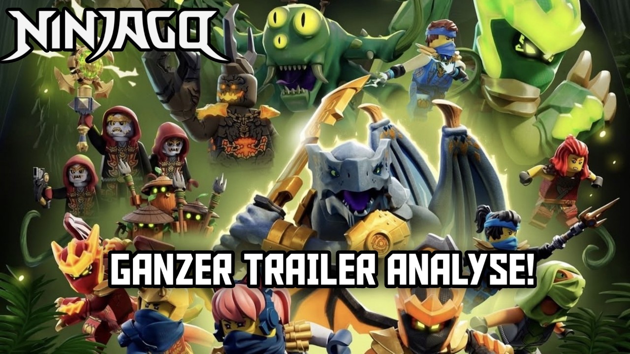 KOMPLETTE Analyse! Aufstieg der Drachen STAFFEL 4 Trailer | LEGO Ninjago Deutsch