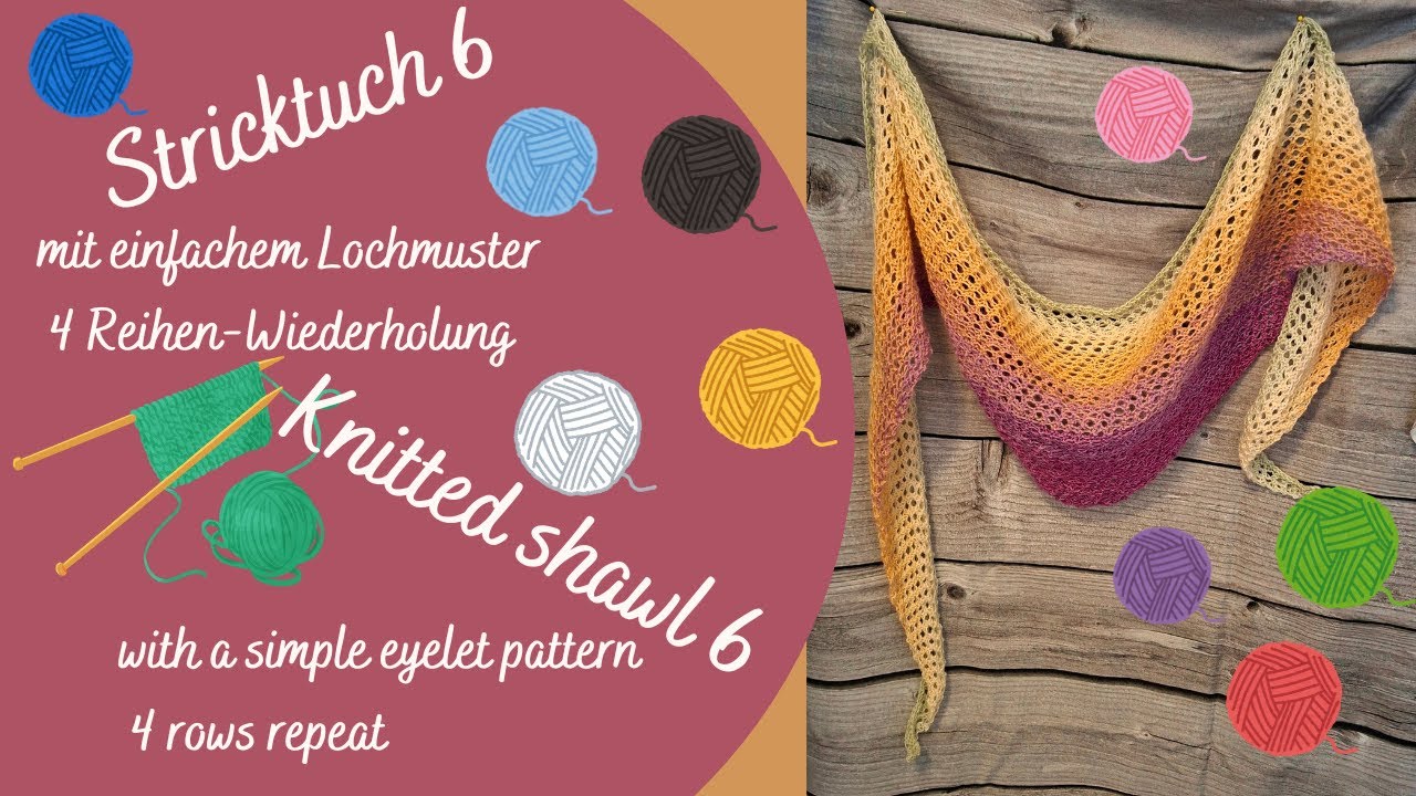 Stricktuch 6 // Knitted Shawl 6