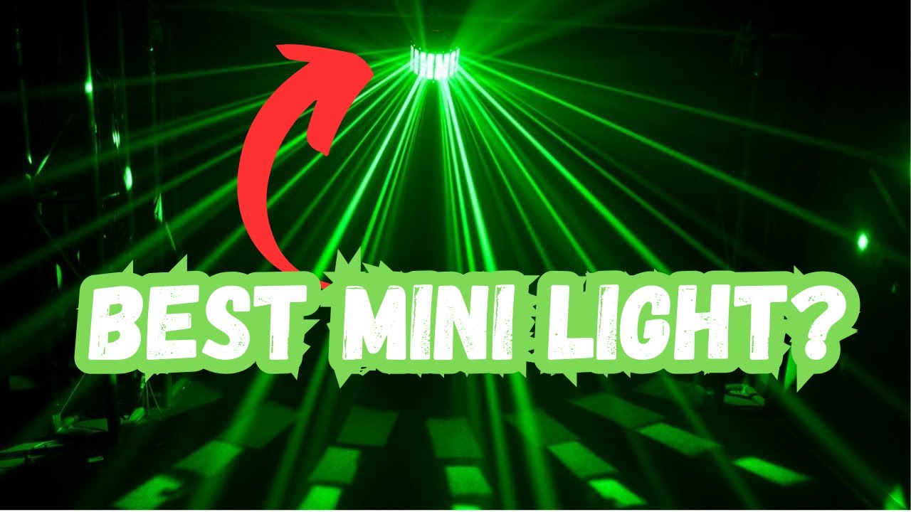 Обзор Chauvet Mini Kinta: Лучший маленький диджейский светильник?