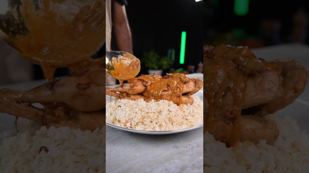 Whole Chicken Morog Polao