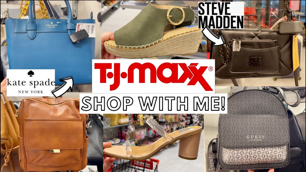 TJ MAXX SHOP WITH ME 2023 | DESIGNER HANDBAGS, SHOES, JEWELRY, NEW ITEMS