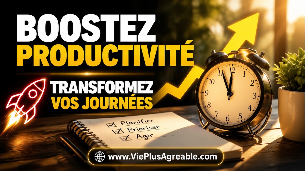🔥 Boostez Votre #productivité Transformer Vos Journées ! #motivation #inspiration #mindfulness
