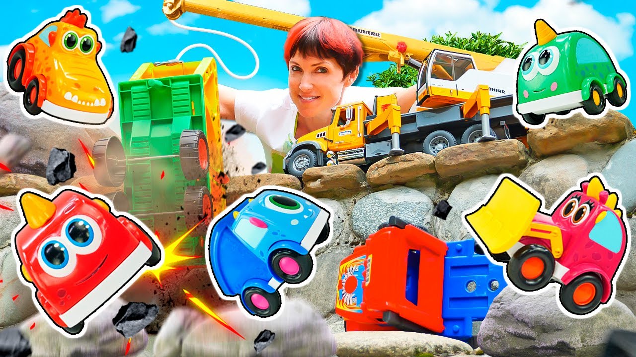 Kapuki Autos 🏗️ Entdecke den Autokran mit Mascha Kapuki