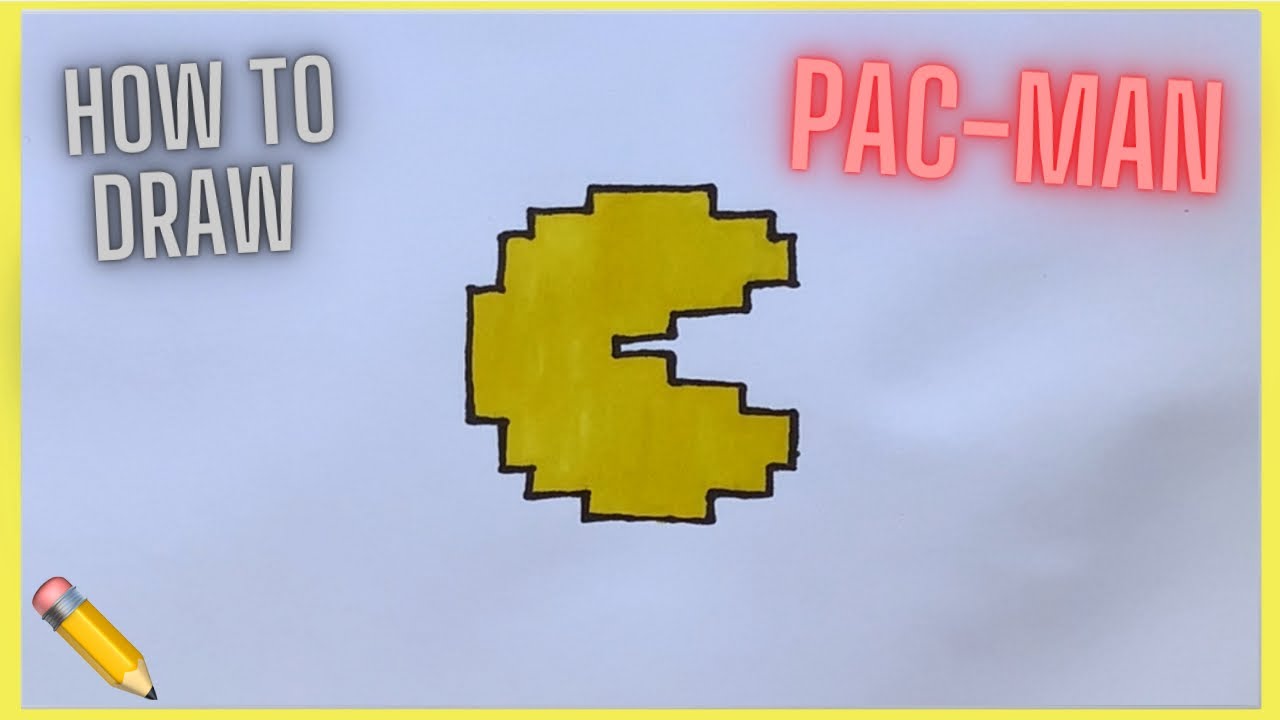 How to draw PAC-MAN ✏️