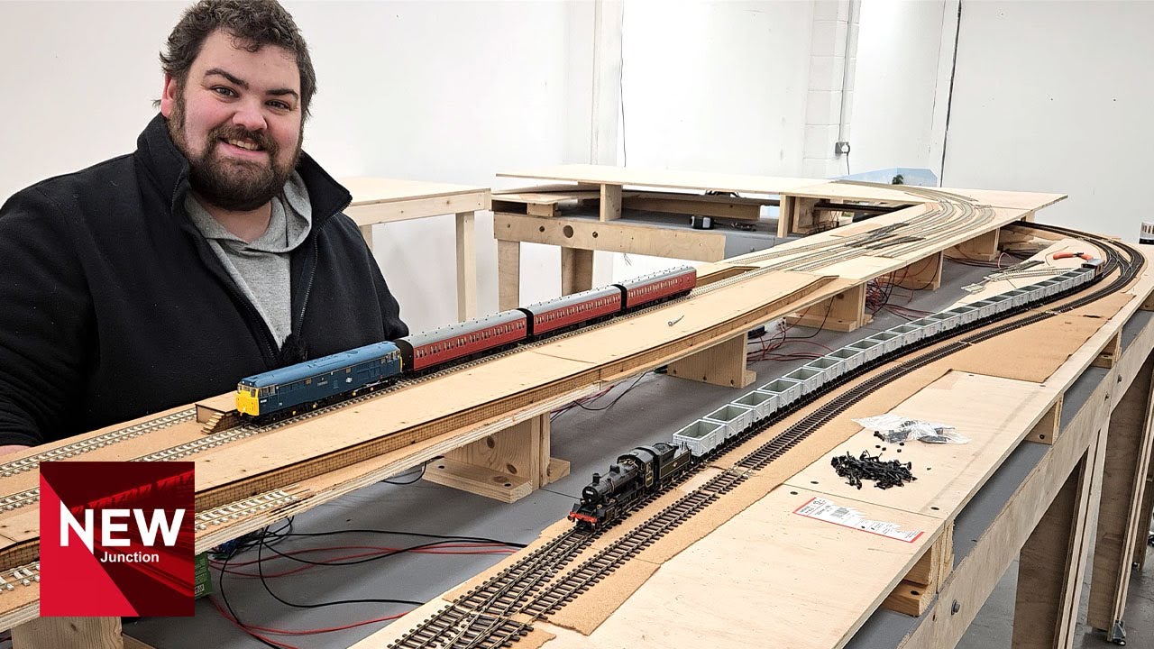 New Junction Model Railway EP34 - Model Railway Fiddle Yard Begins!