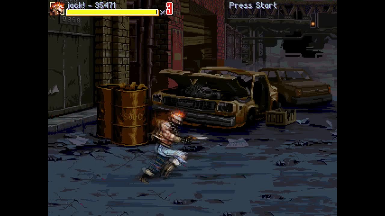OpenBoR games: Streets of Rage Russia (2014 version) (re)playthrough