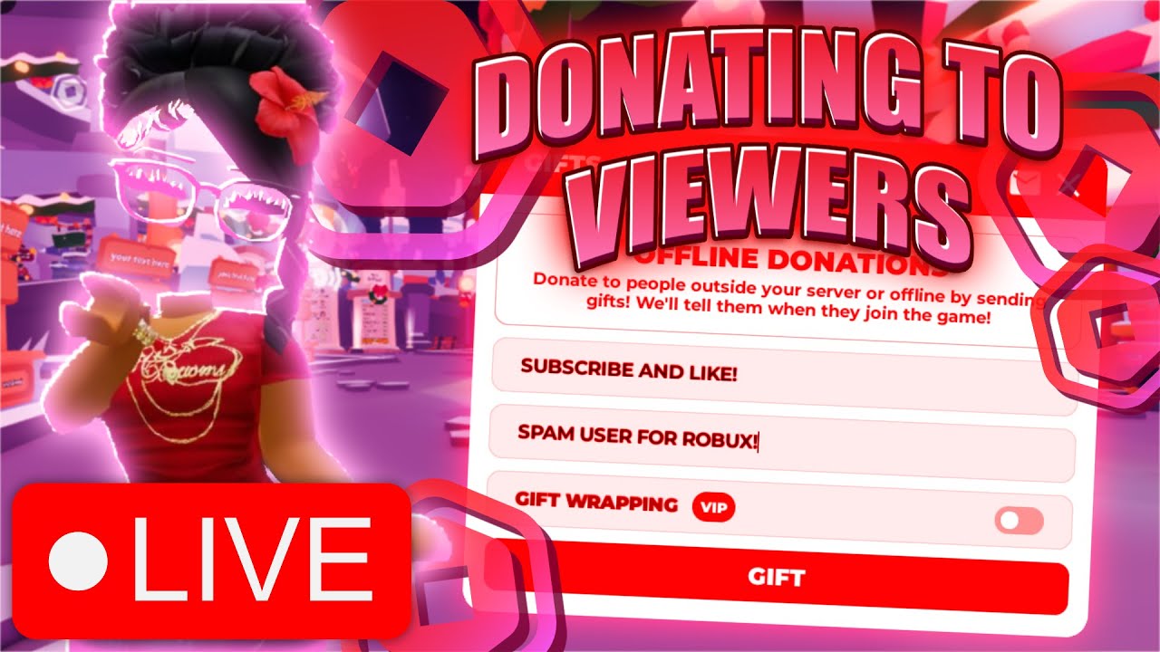 🔴 PLS DONATE LIVE 🔴|💰 DONATING AND RAISING ROBUX💰 COLLAB: @ItzJeffGamex (TTS ON (5+))