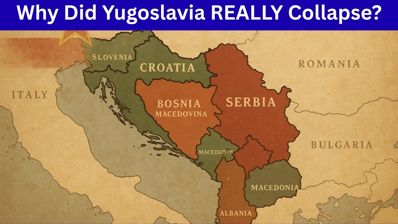 Why Did Yugoslavia REALLY Collapse? Untold Story!