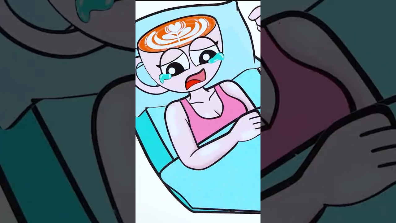 Brainrot Girl Ballerina Cappuccina With Her Family | Sticker Book