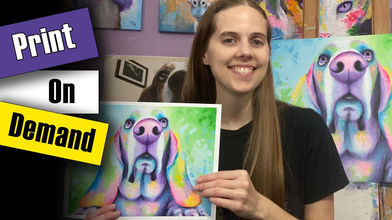 Print on Demand for Artists - Profitability of Outsourcing vs Making Art Prints Yourself