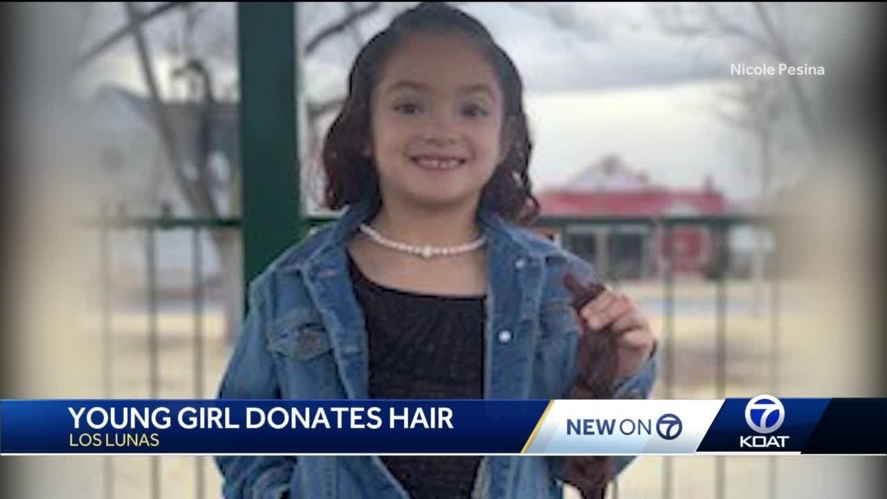 Inspirational 6-year-old donates hair to kids with cancer