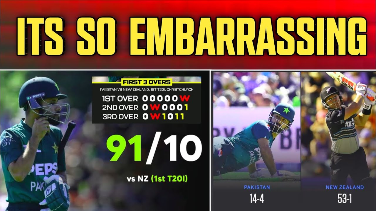 This is Why Young Betters Fail in Christchurch | Pak vs Nz 1st 20i |