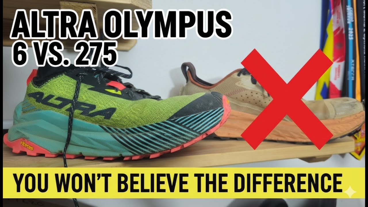 Altra Olympus 6 vs. 275: Why I'm Running LONGER in the NEW Shoe! (HUGE Difference)