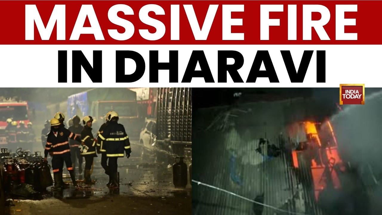 Mumbai Fire News: Big Blaze At Ashok Mill Compound In Dharavi | No Injuries Reported | India Today