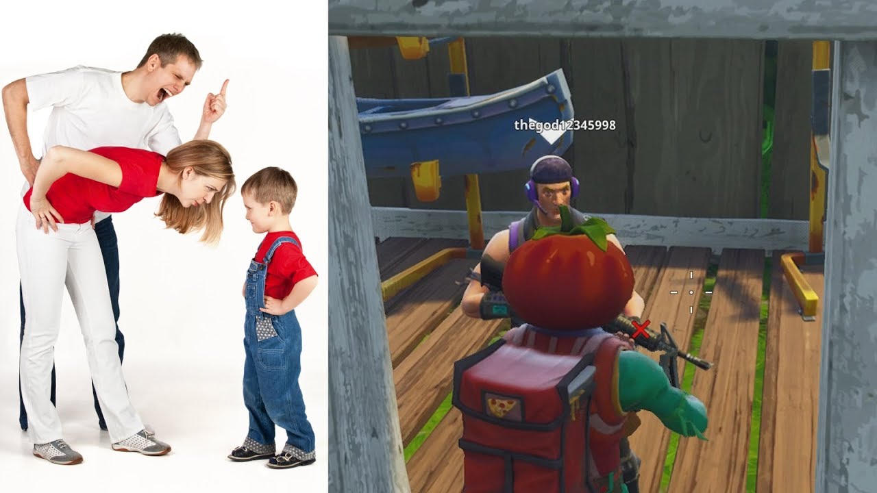 Trolling Most OUT OF CONTROL RAGING Kid In FORTNITE