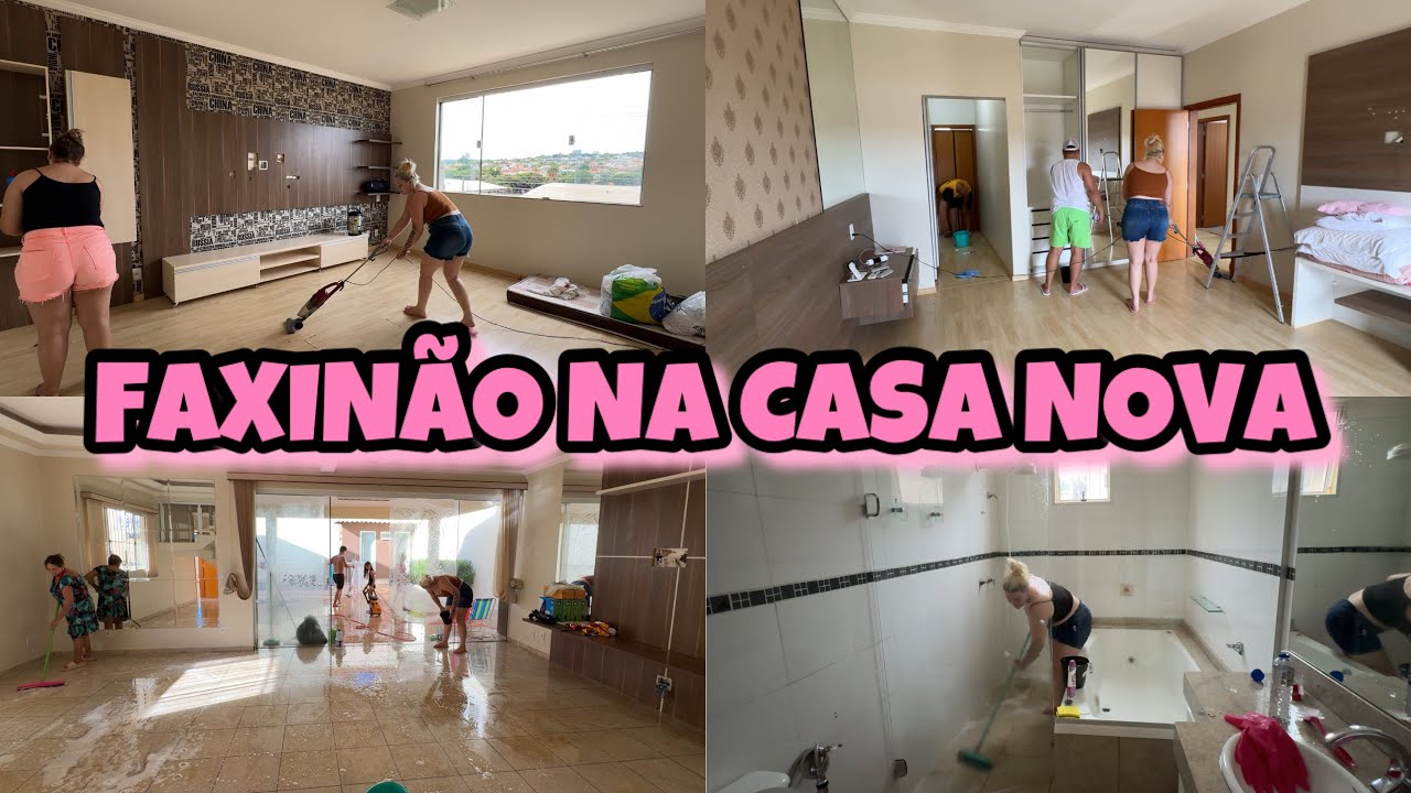 FAXINA NA CASA NOVA I LAVAMOS TUDO I PENSA NA CANSEIRA I FICOU TUDO LIMPINHO I Ketlyn Paiva