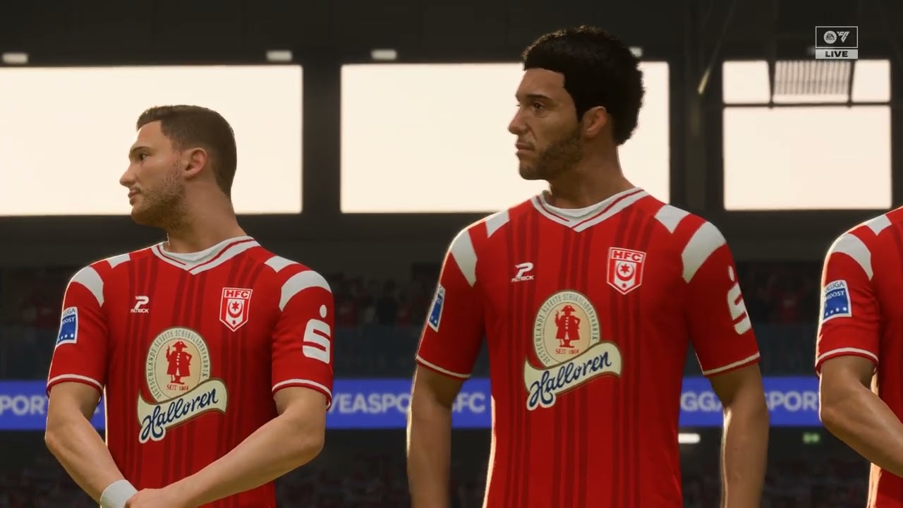 German additional teams for EA Sports FC 26: Hallescher FC