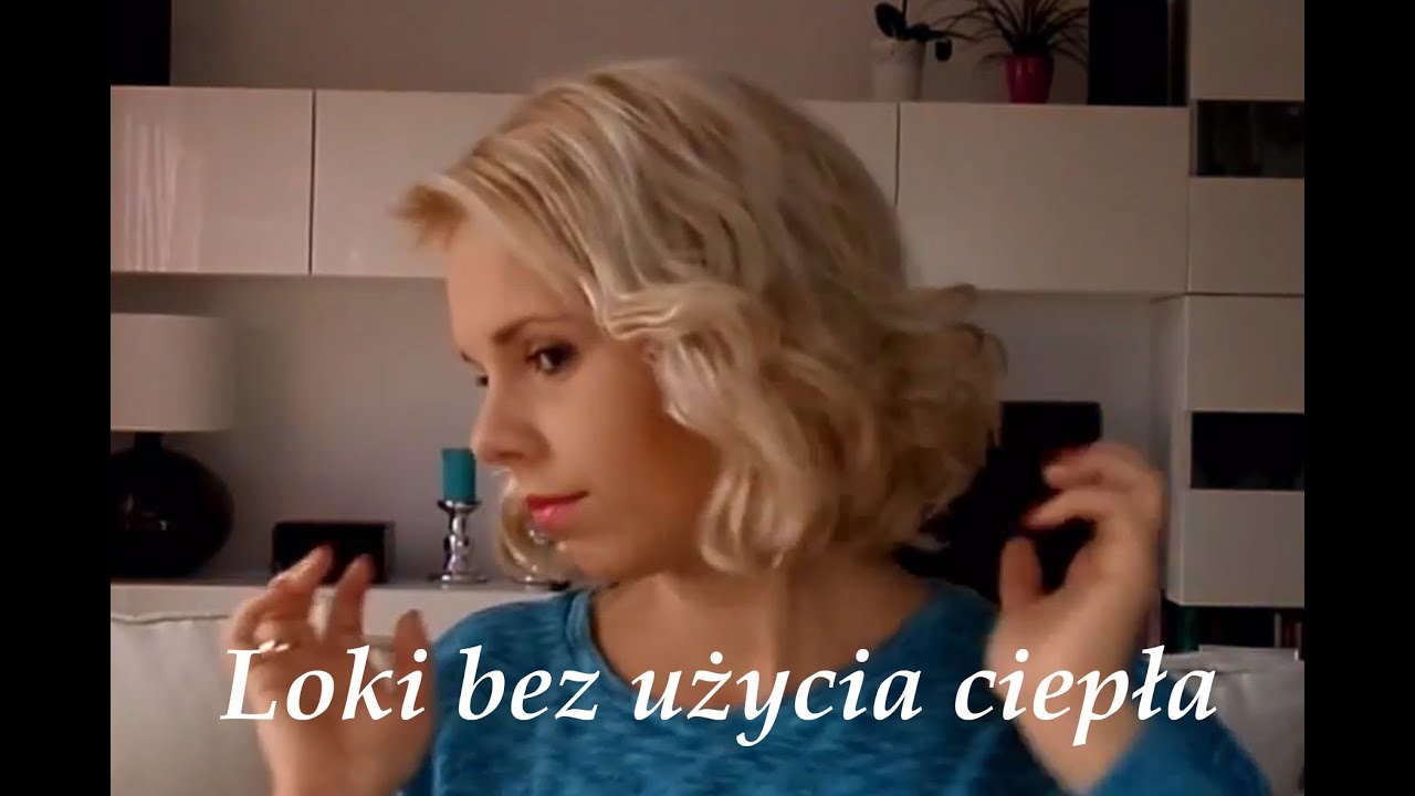 Loki bez użycia ciepła - hair tutorial - heatless waves
