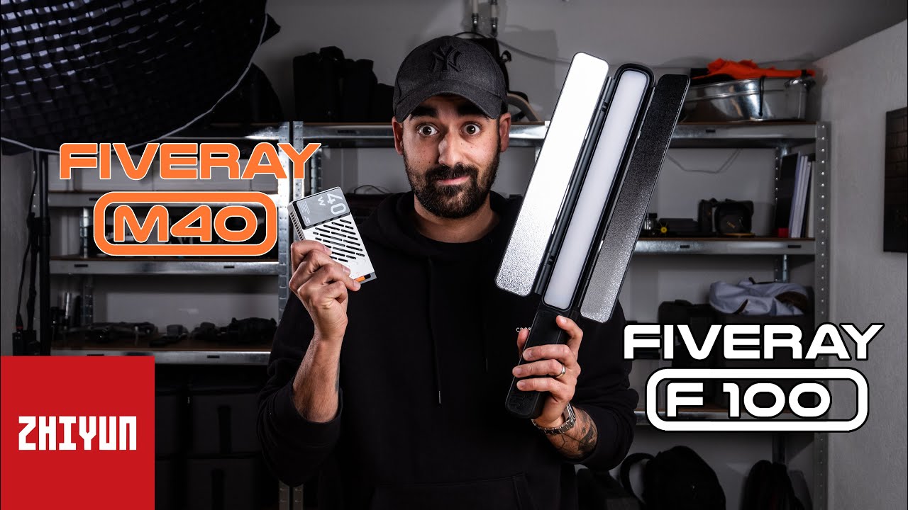 Zhiyun Fiveray F100 & Fiveray M40 | a powerhouse on the go!