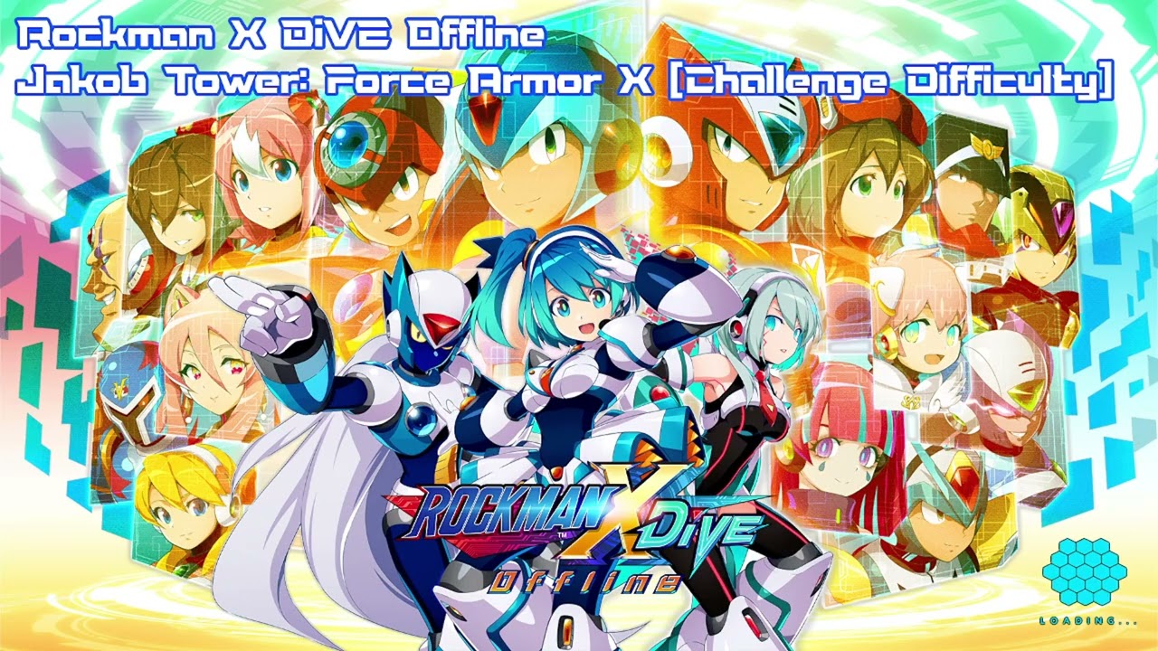 [Stream Archive] [Rockman X DiVE Offline] Fourth Armor X Jakob Orbital Elevator [Challenges Mode]