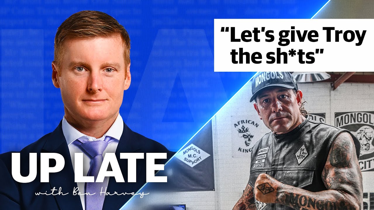 “You don’t get to that stage by hiding stuff at ya mum’s” Up Late with Ben Harvey