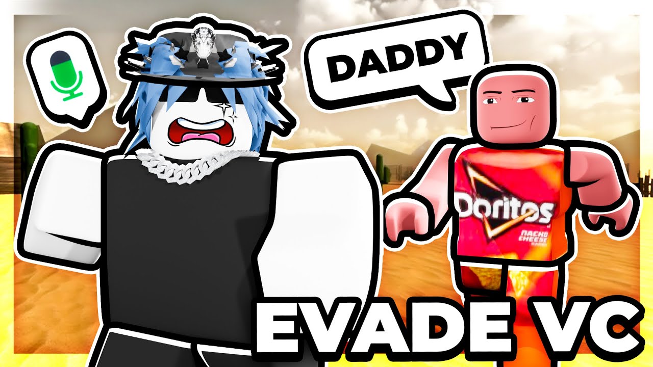 EVADE VC IS SUS&hellip; Roblox Evade VC Funny Moments