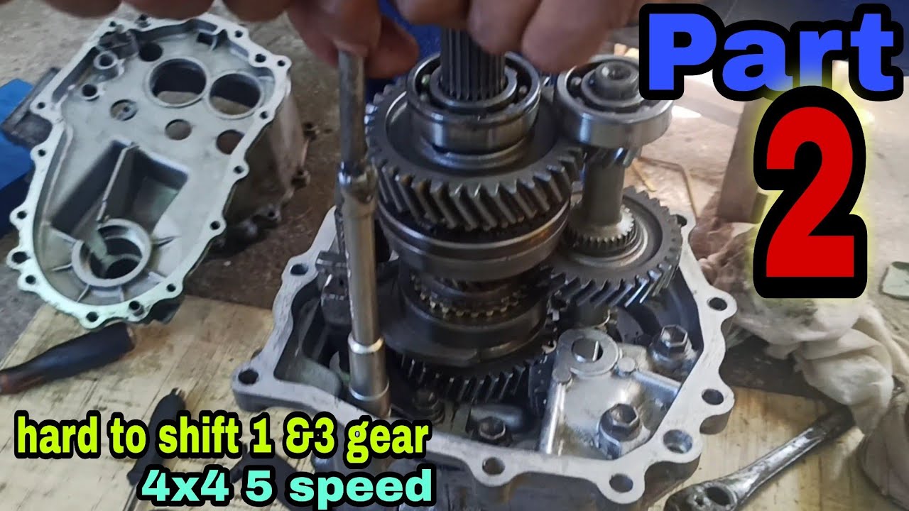 Overhaul transmission | hard to shift on 1 & 3 4x4 5 speed | Suzuki multicab