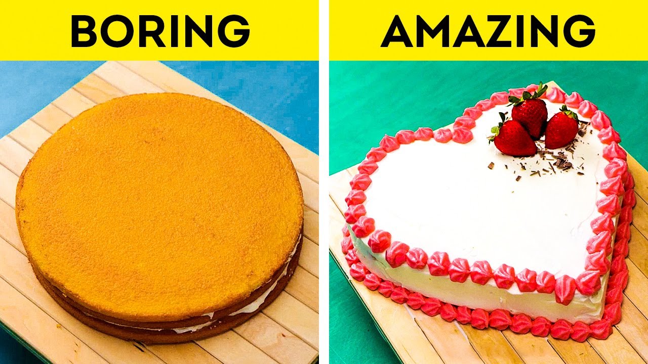 Amazing Cake Decor Ideas You Can Easily Repeat || 5-Minute Recipes For Sweet Tooth!