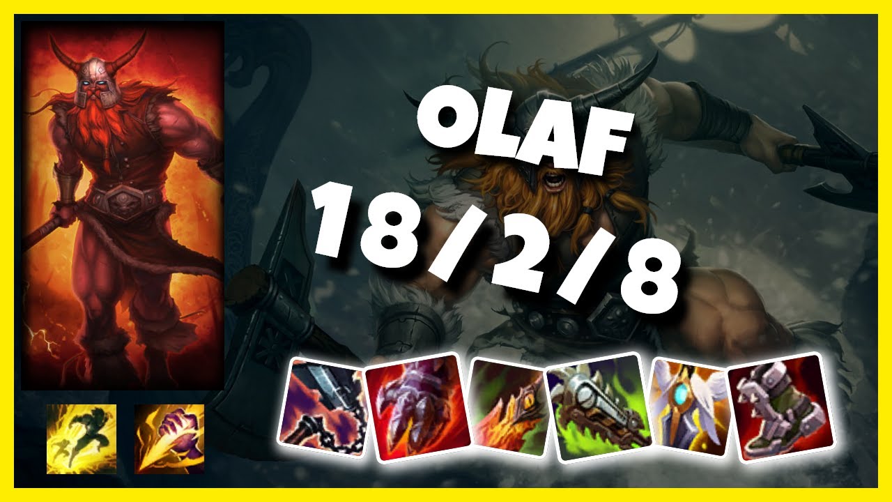 Olaf Jungle S11 11.2 Challenger Replay (18/2/8) - OCE