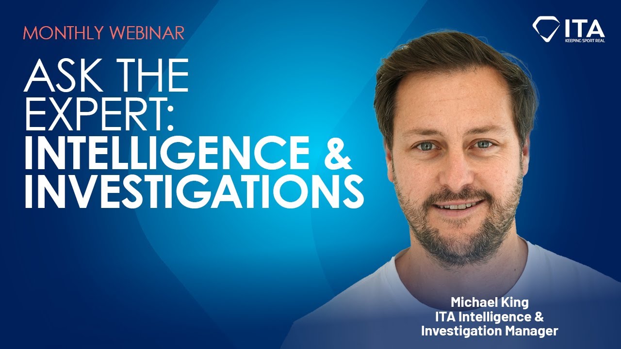 Monthly webinar - Ask the Expert: Intelligence & Investigations