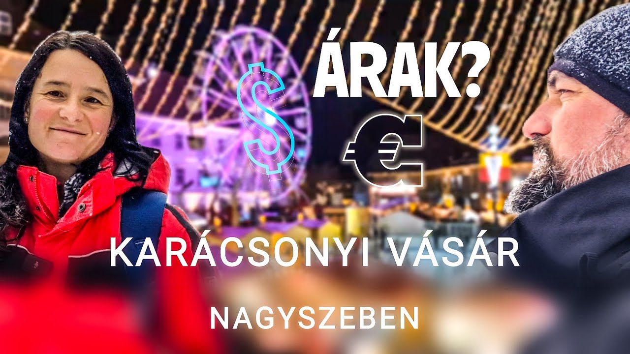 ÁRAK a szebeni KARÁCSONYI vásáron | SORSOLÁS december 12-én | Advent