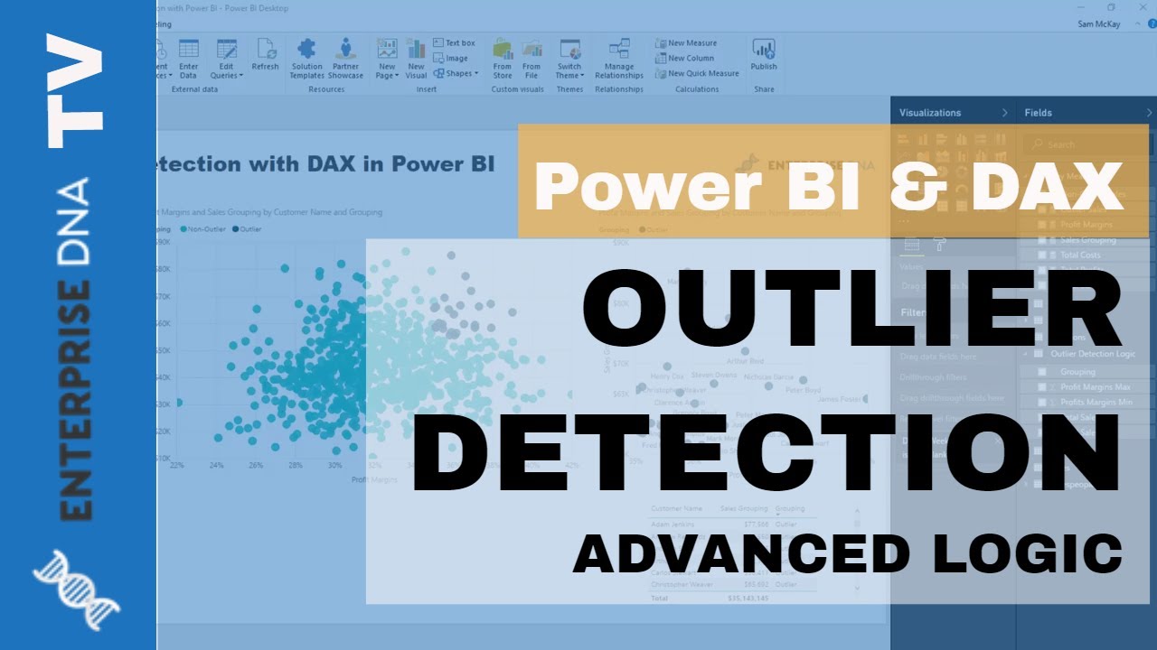 Outlier Detection & Visualization in Power BI - Advanced DAX