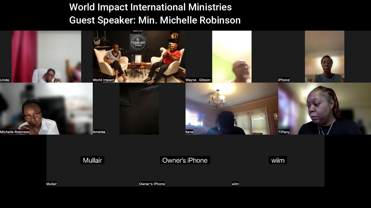 WIIM Prayer Meeting with Michelle Robinson
