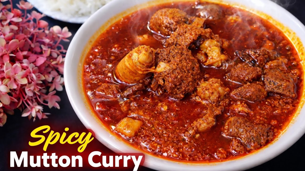 Lal lal jhal jhal mutton curry banaye iss ek trick se thand mein jam jayega #recipe #cooking #food
