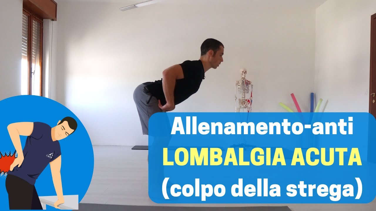 Allenamento-anti LOMBALGIA ACUTA (colpo della strega)
