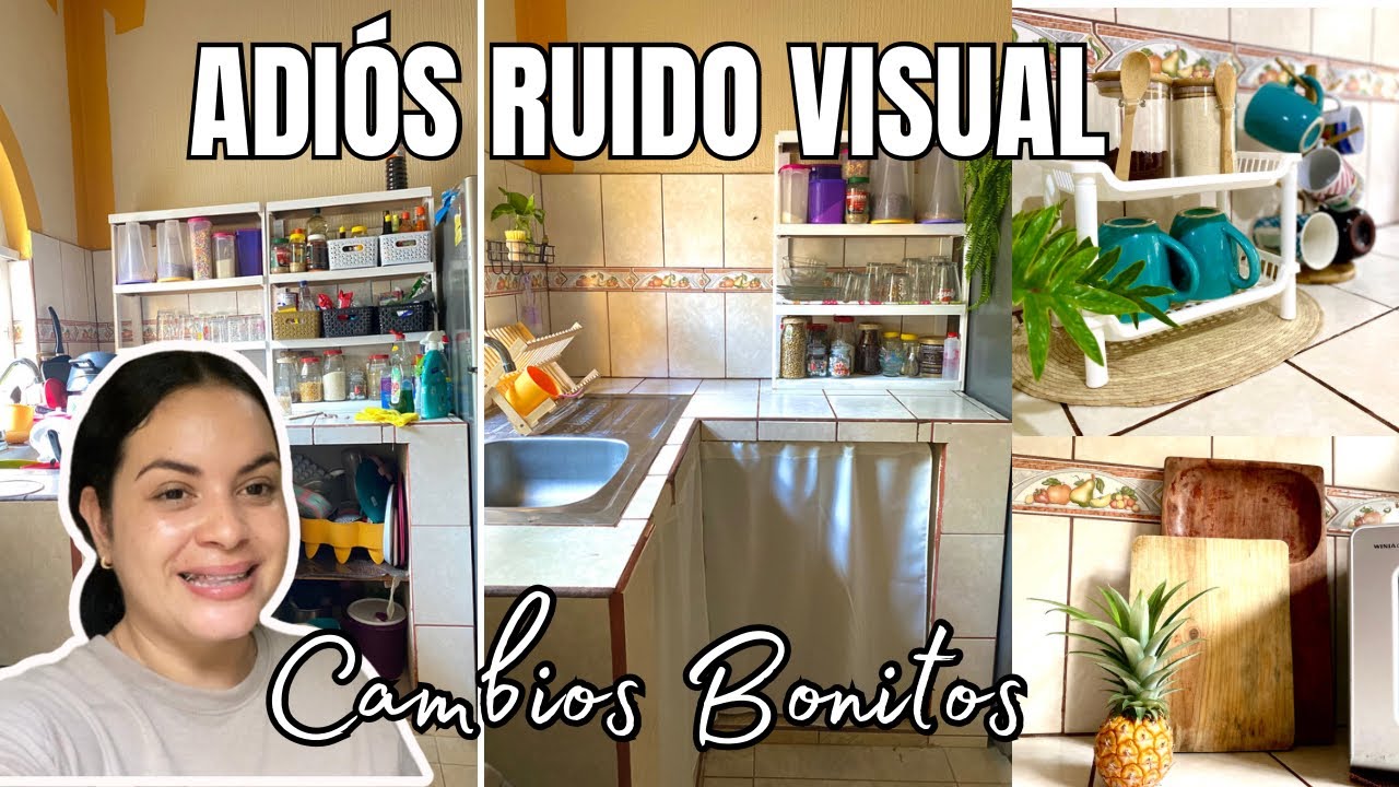 NUEVOS Y BONITOS CAMBIOS ✨ en mi cocina😍👌🏻LA PUSIMOS MUY BONITA ✅nueva Decoración y Organizacion
