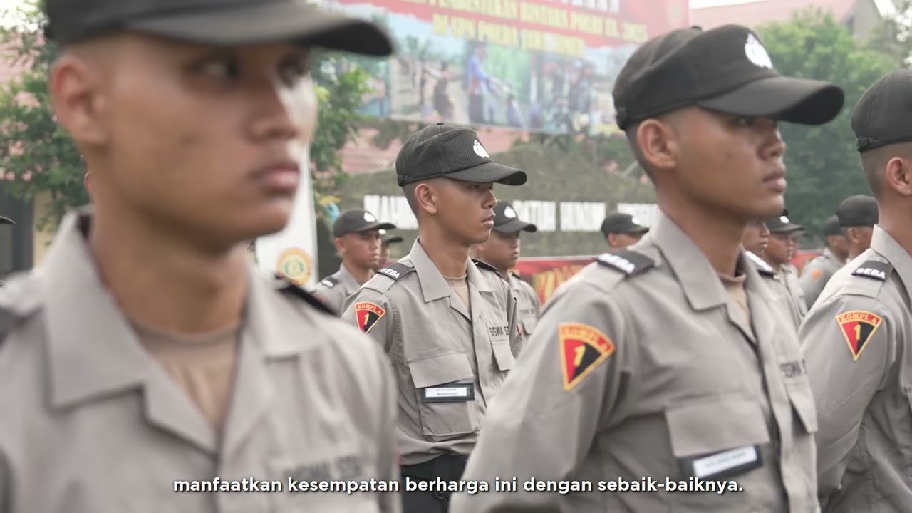 Upacara Pembukaan Diktukba Polri TA 2025 Angkatan 57