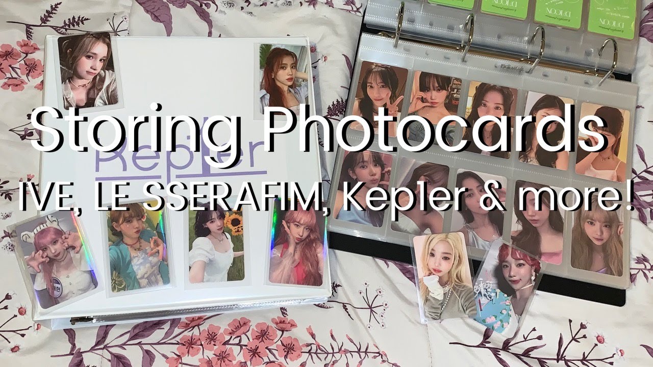 Storing Photocards 5 | IVE, LE SSERAFIM, Kep1er, Loossemble, ARTMS & more! ASMR