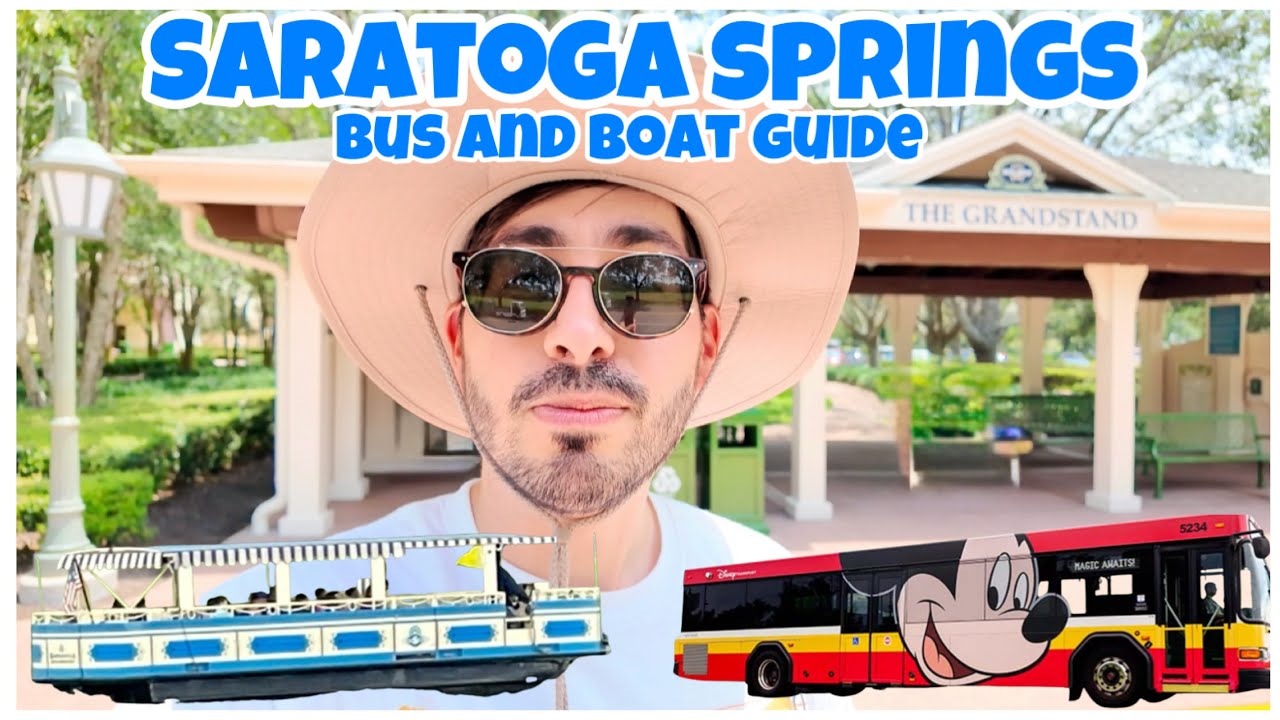 Complete Guide to Buses and Boats at Disney’s Saratoga Springs Resort