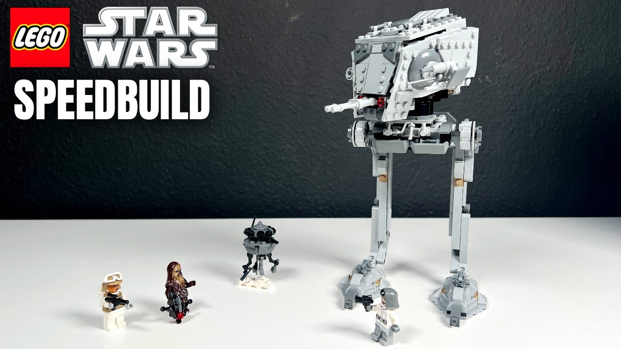 Cheaper and better: LEGO Star Wars 2022 'Hoth AT-ST' Speedbuild! | Set 75322