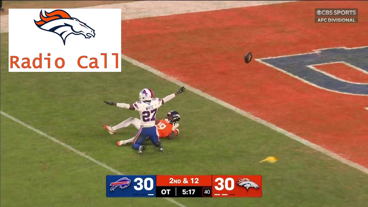 Broncos Radio Broadcast of the 2026 AFC Divisional Ending (Bills-Broncos)
