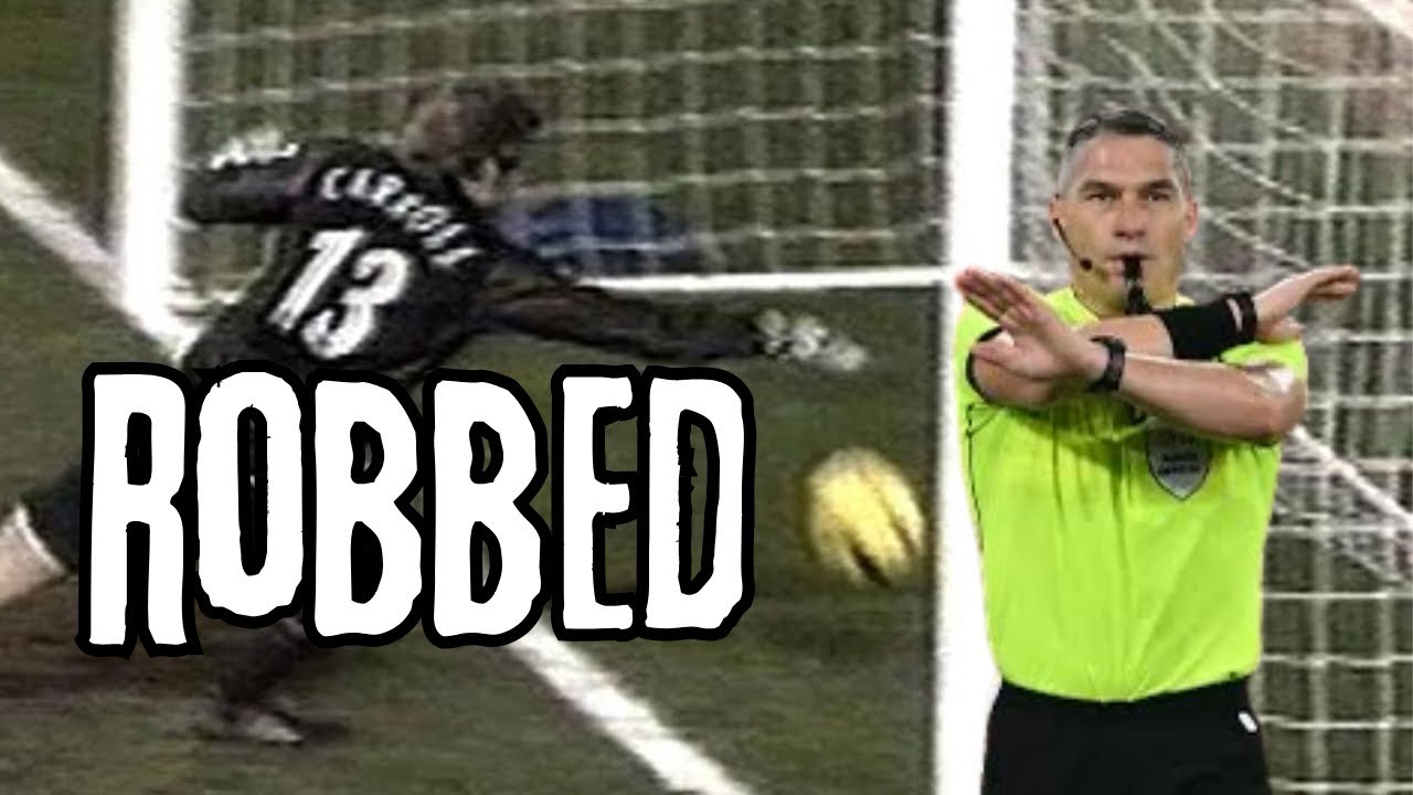6 BIGGEST FOOTBALL REFEREE MISTAKES OF ALL TIME